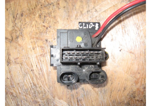 резистор, опір вентилятора пічки Renault Clio II (98-01), Symbol (02-08), Kangoo, 7701206351, 7701059206*